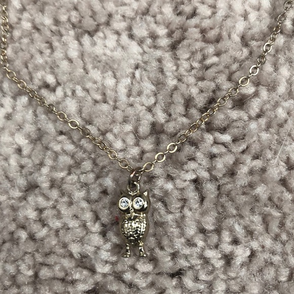 Short Owl Necklace - Picture 2 of 4